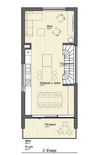 Plantegning 2. etg. Galleribilde