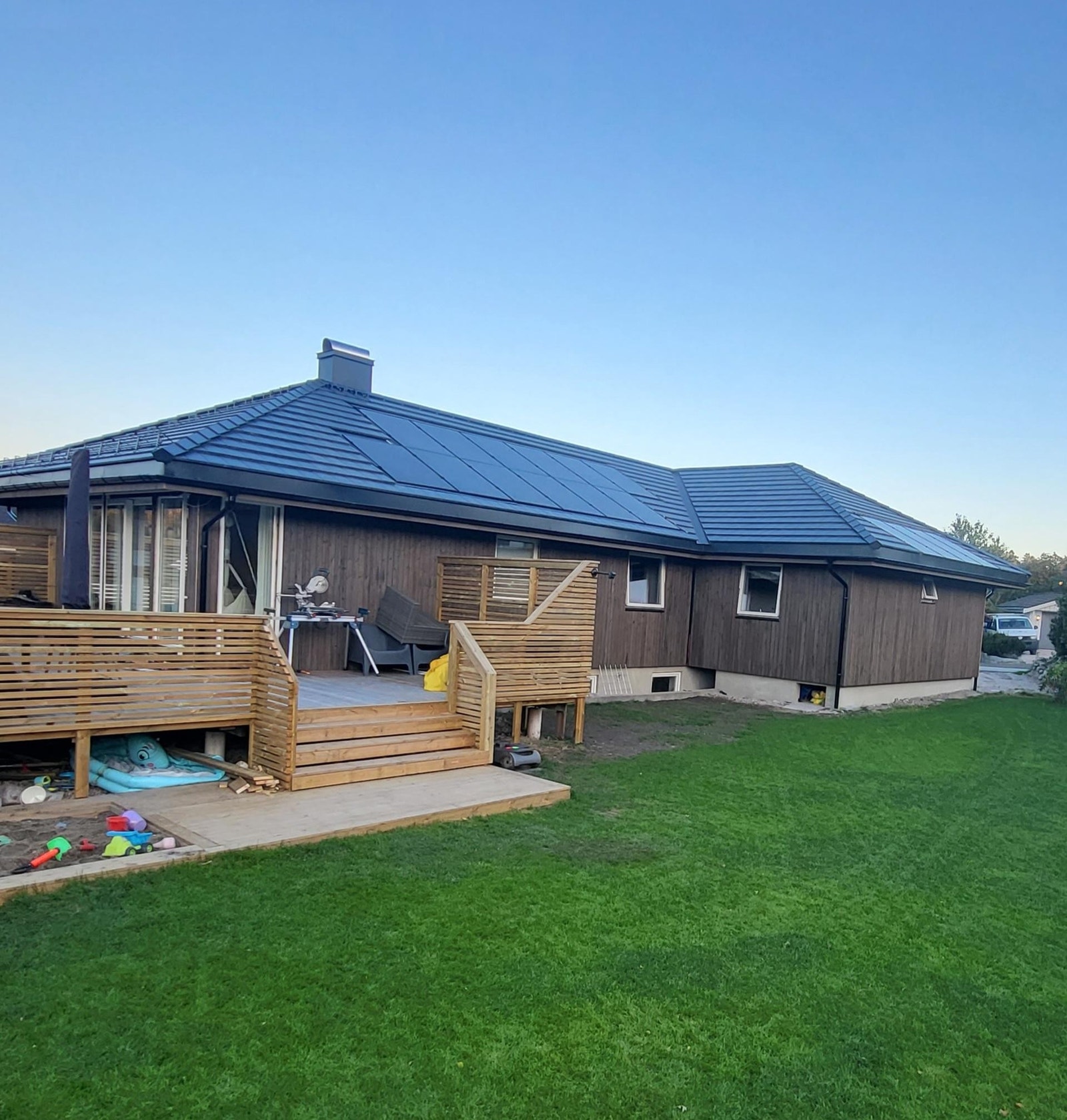 Huset utvendig Galleribilde