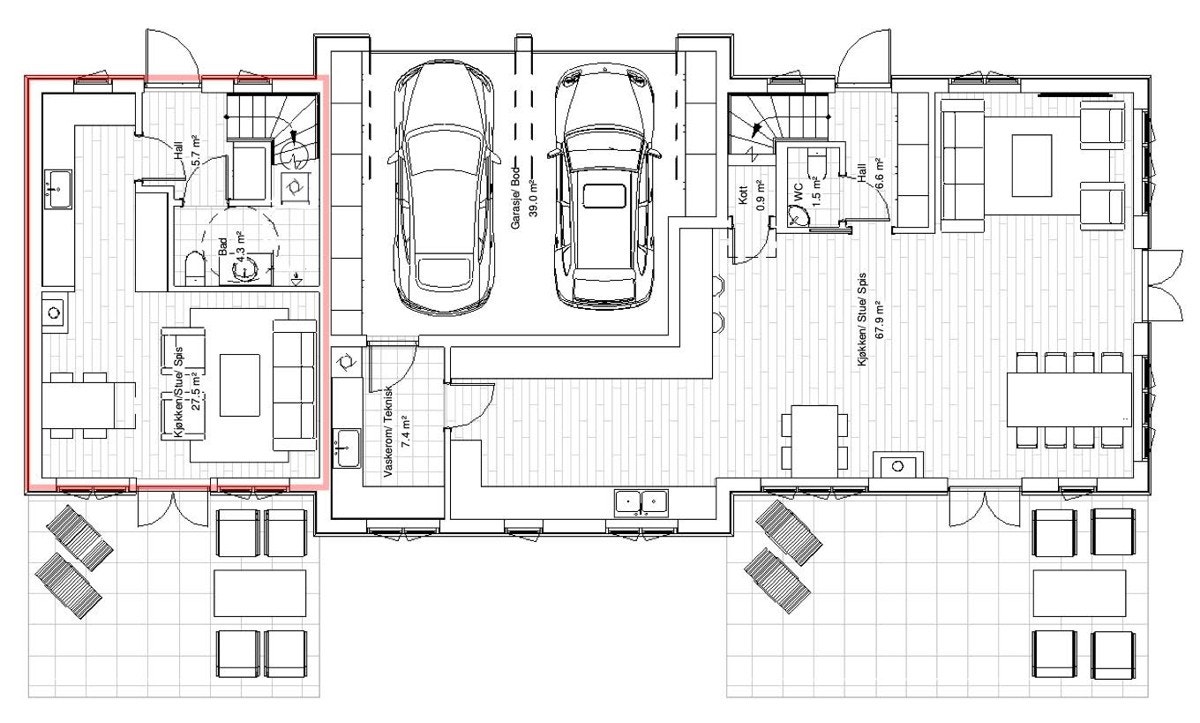 Storengveien 12 B - 1 etg. Galleribilde