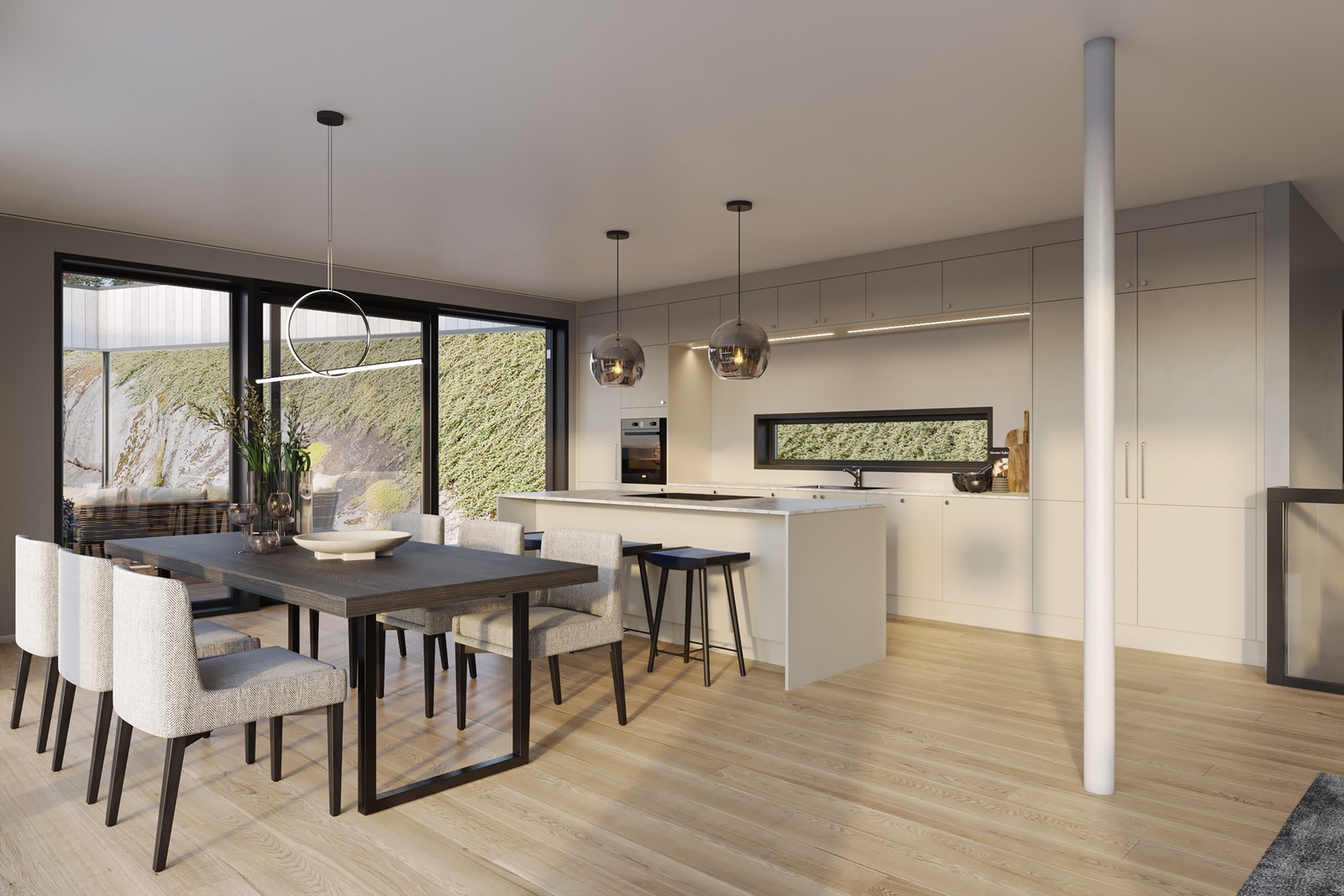 Moderne og delikat kjøkken - Her kan du tegne ditt eget drømmekjøkken! Galleribilde