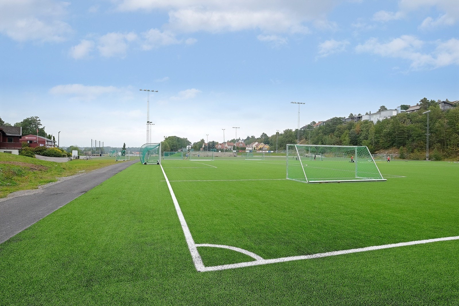 Gressbanen på Store Bergan Galleribilde