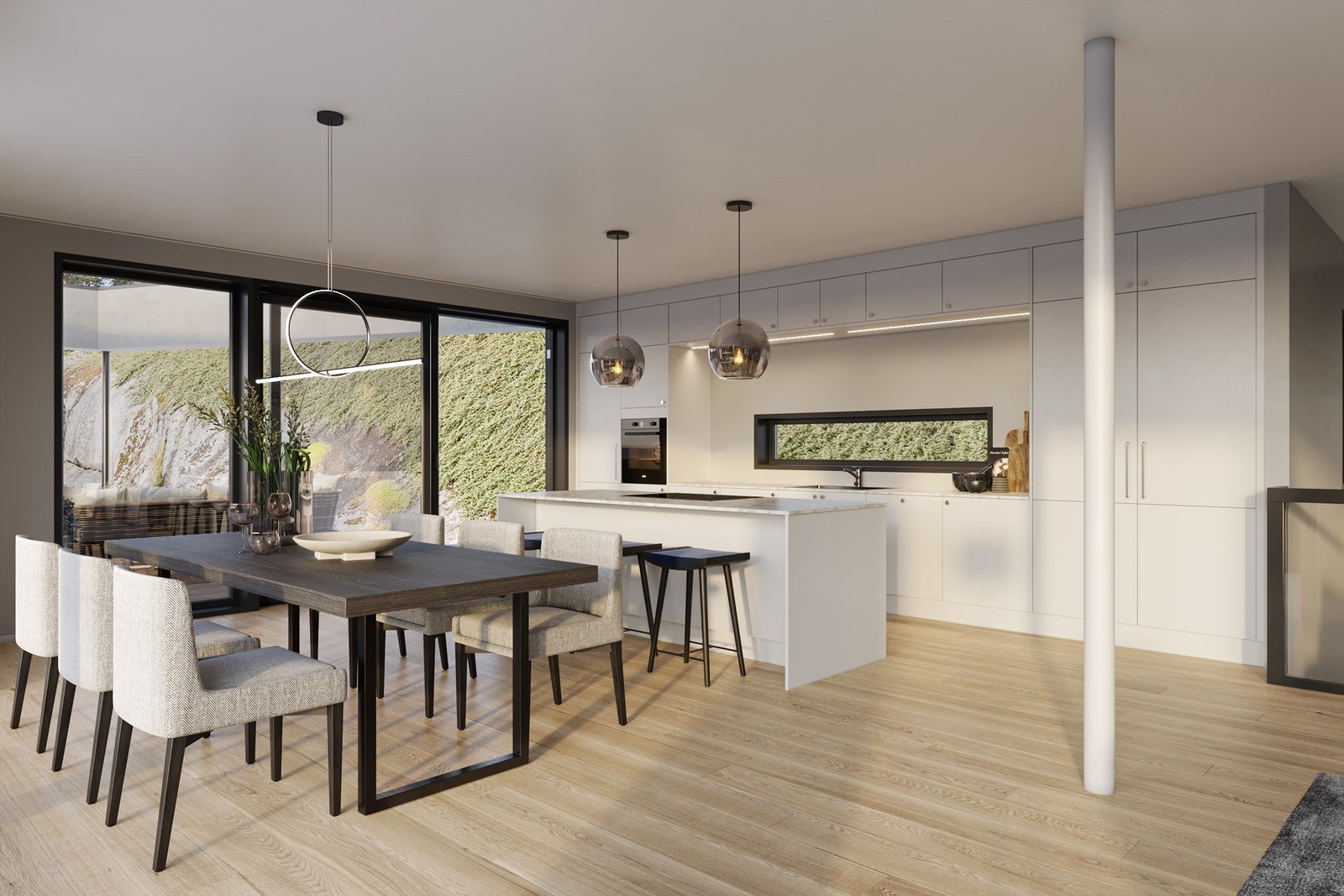 Moderne og delikat kjøkken - Her kan du tegne ditt eget drømmekjøkken! Galleribilde