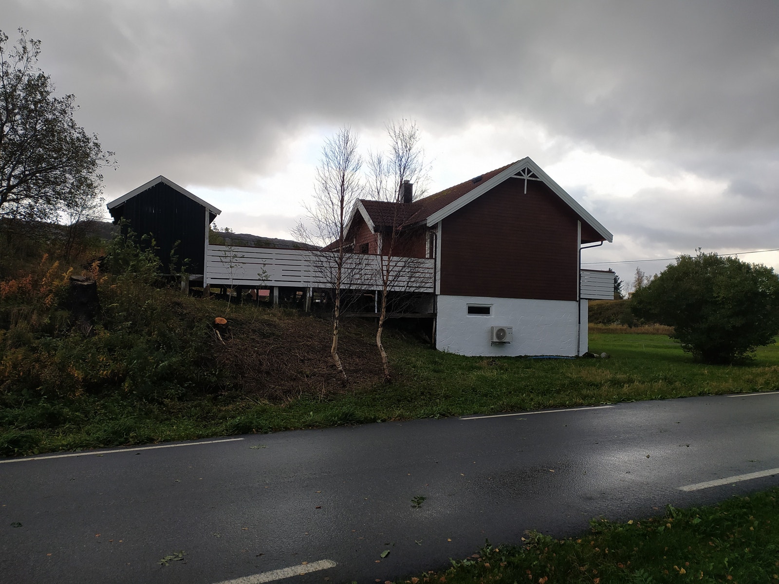 Bilde tatt fra hovedveien Galleribilde