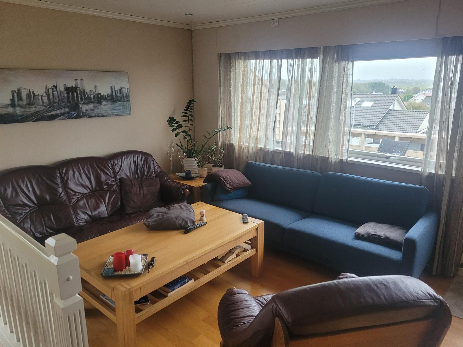 Common living room with terrace on the outside Galleribilde