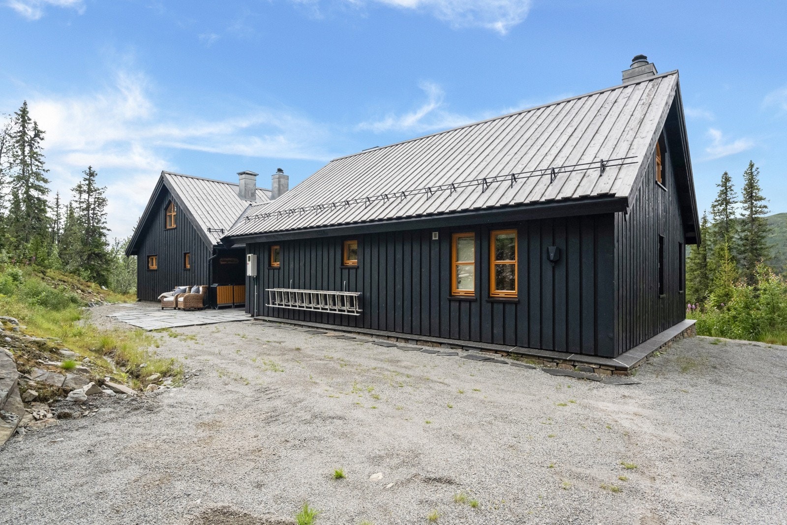 Fasade mot Nordøst Galleribilde