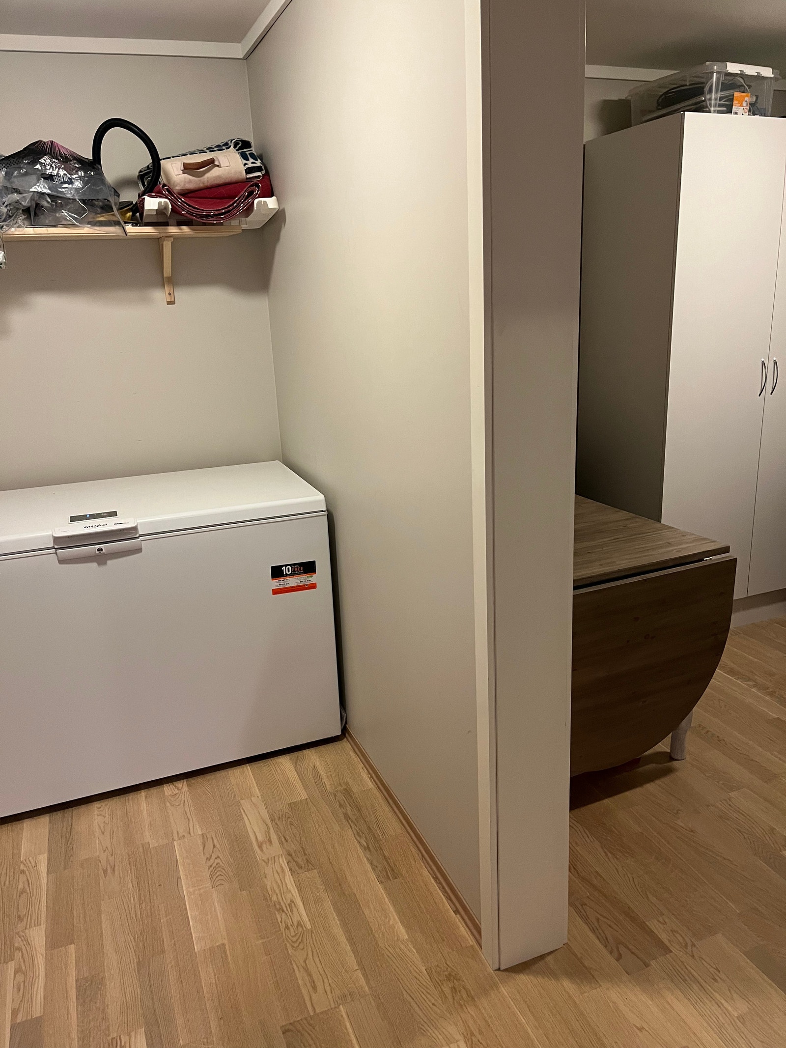 Forrom til klesbod Galleribilde