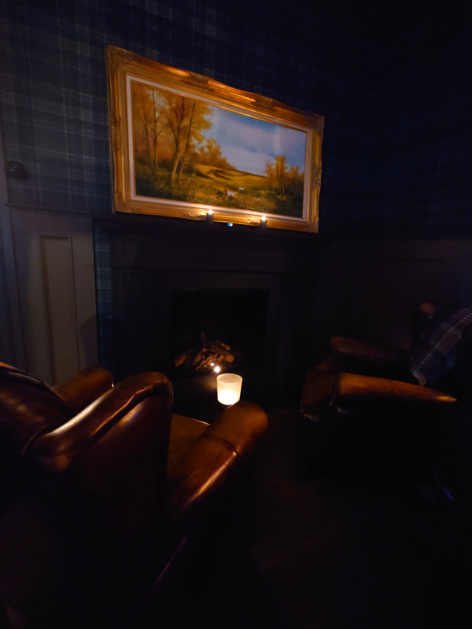 Engelsk peis Galleribilde