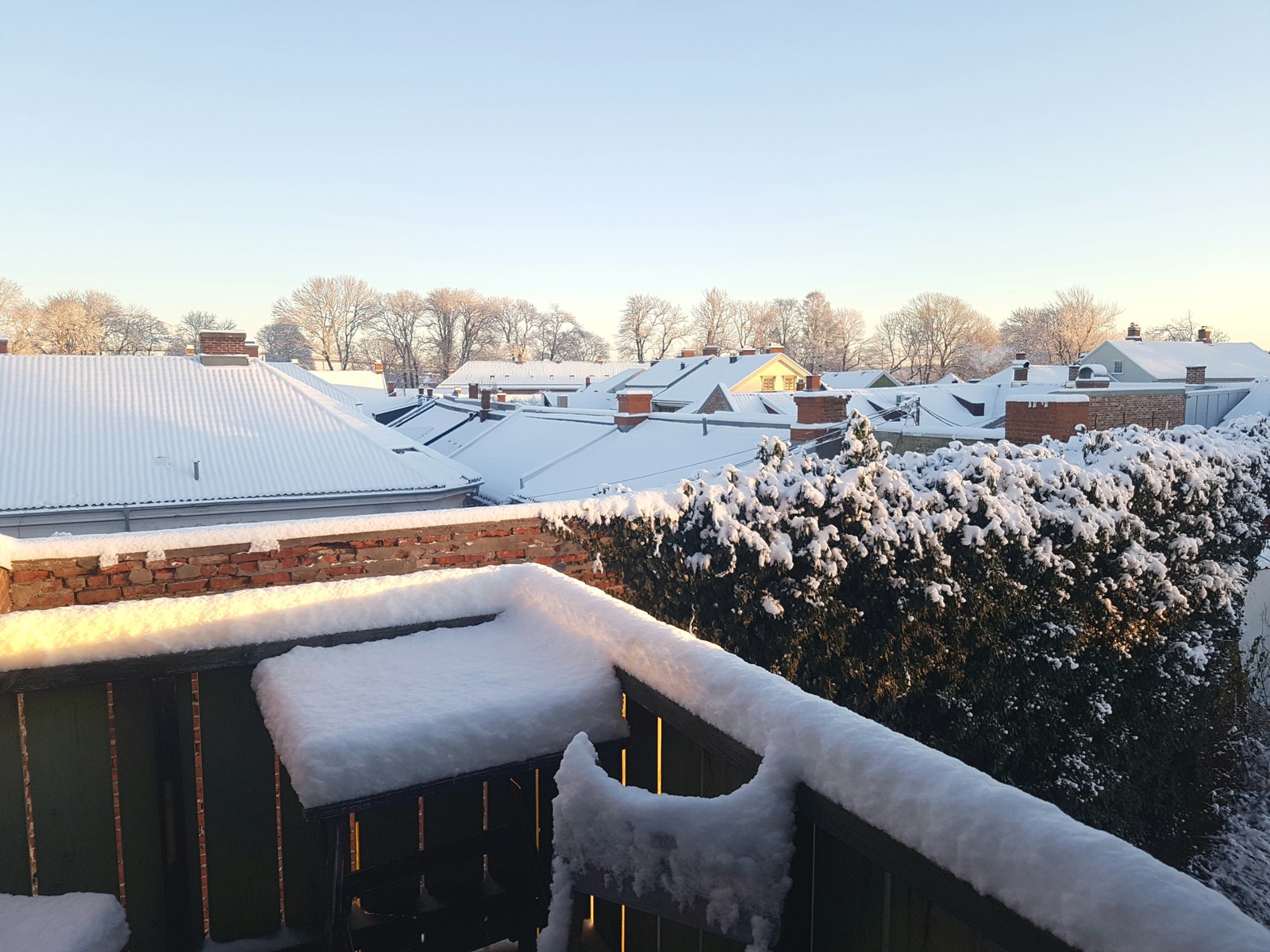 Utsikt fra veranda Galleribilde