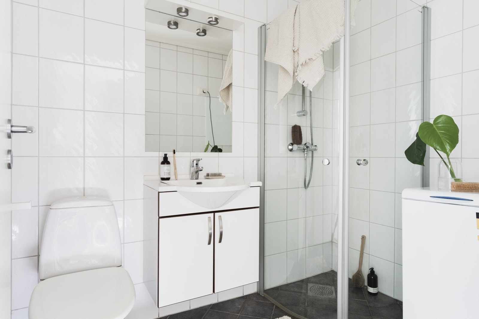 Fint og moderne bad Galleribilde