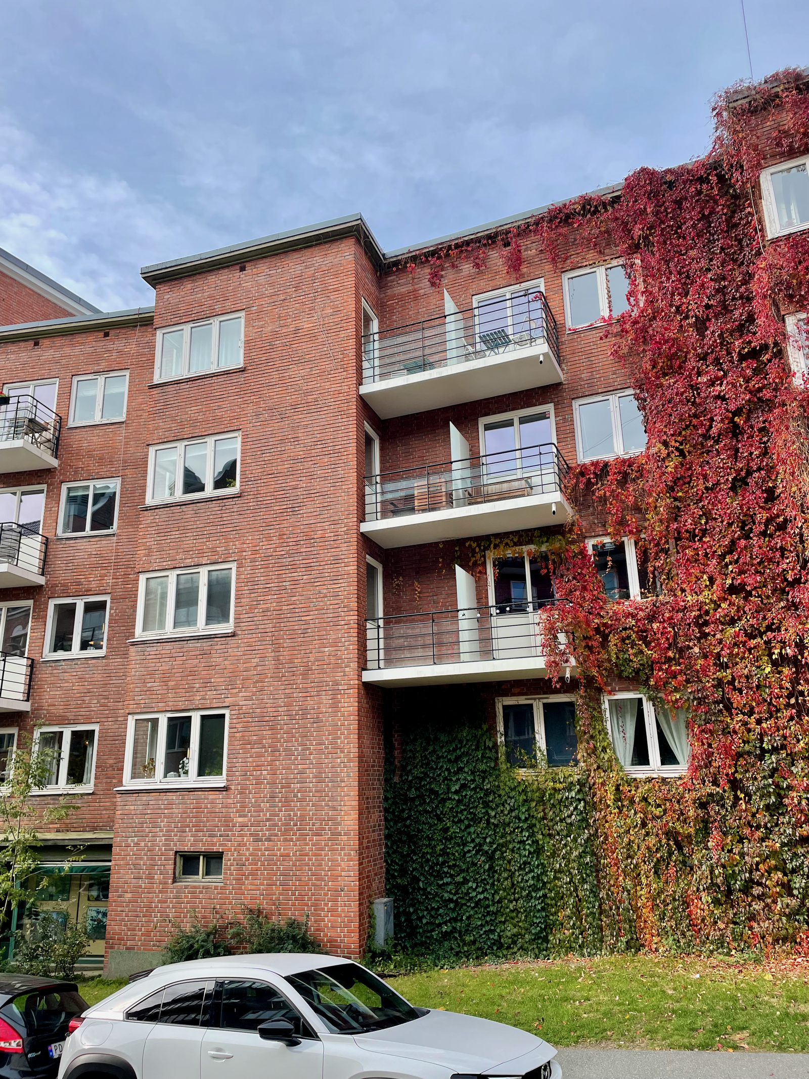 Leiligheten ligger øverst. Galleribilde