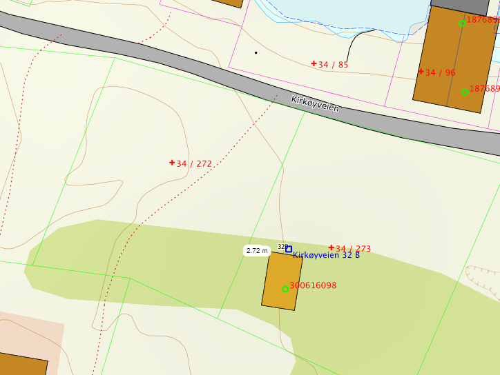 Oversikt over hyttefelt Galleribilde