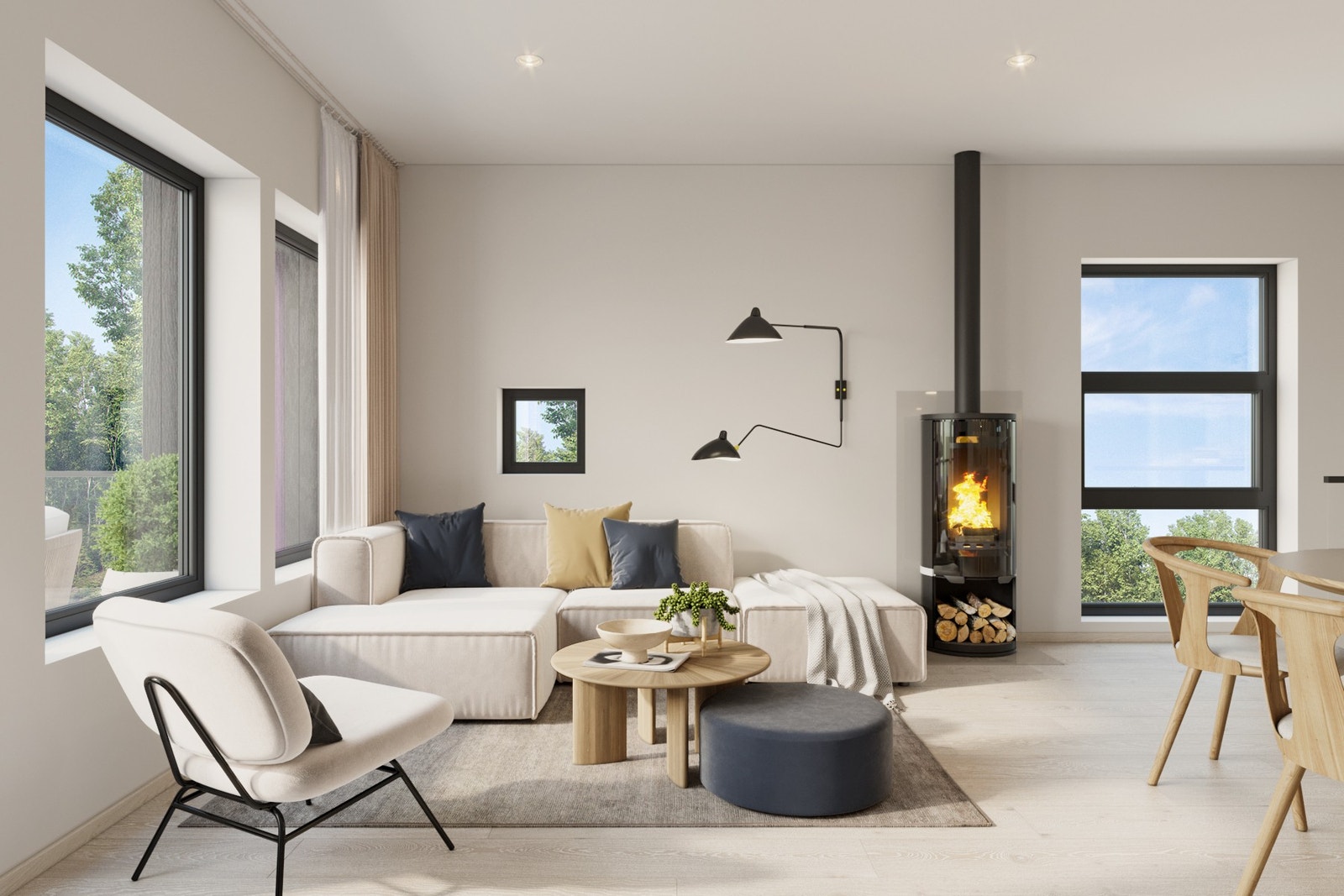 Stue tomannsbolig tomt 3 Galleribilde