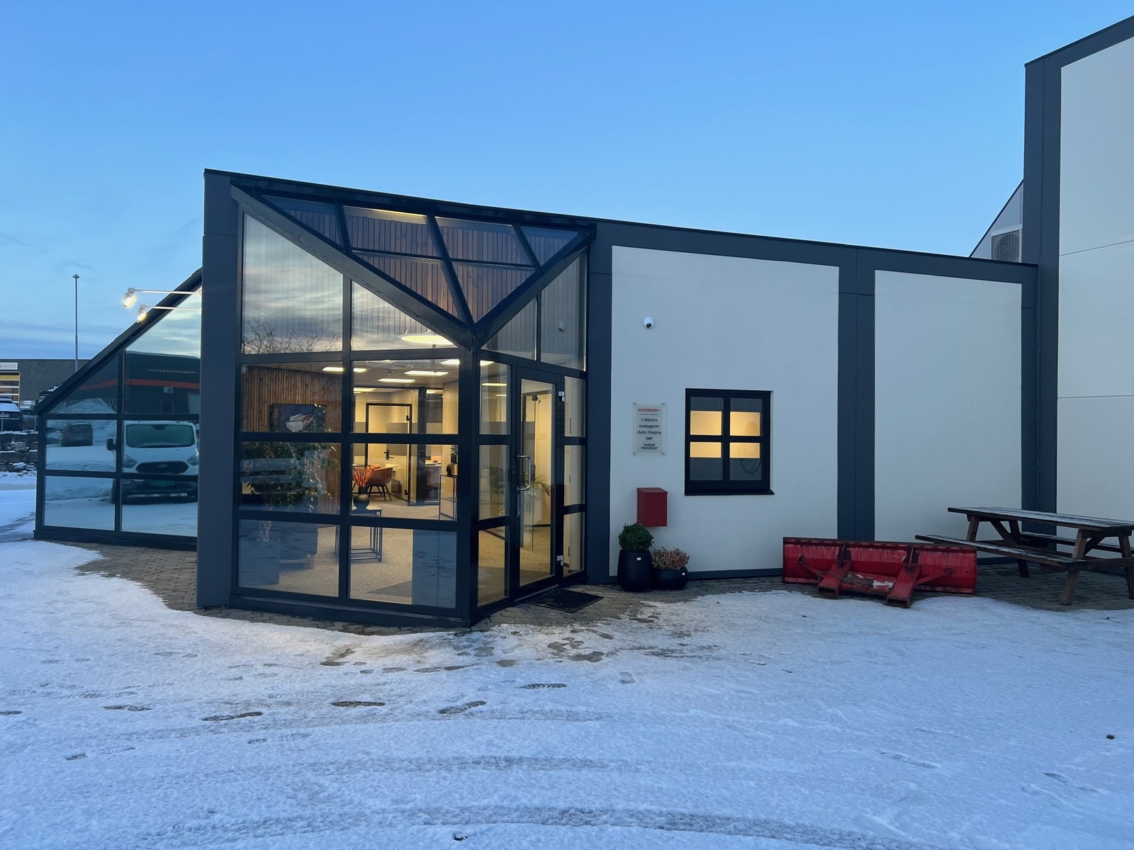 Inngangsparti Galleribilde