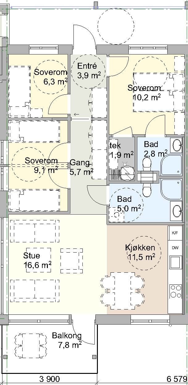Plantegning C2 Galleribilde