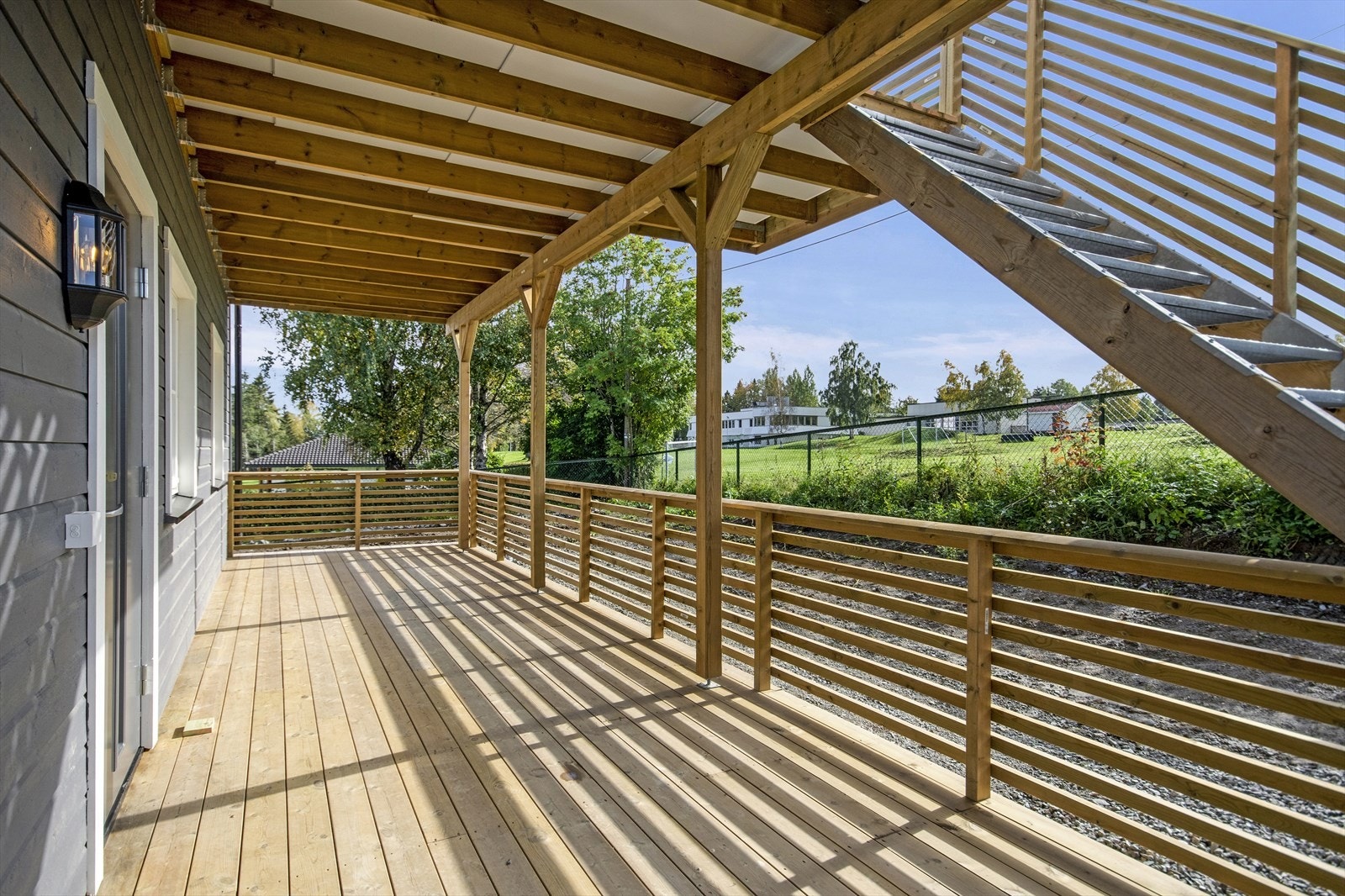 Inngangsparti til seksjon 3 i første etasje. Galleribilde