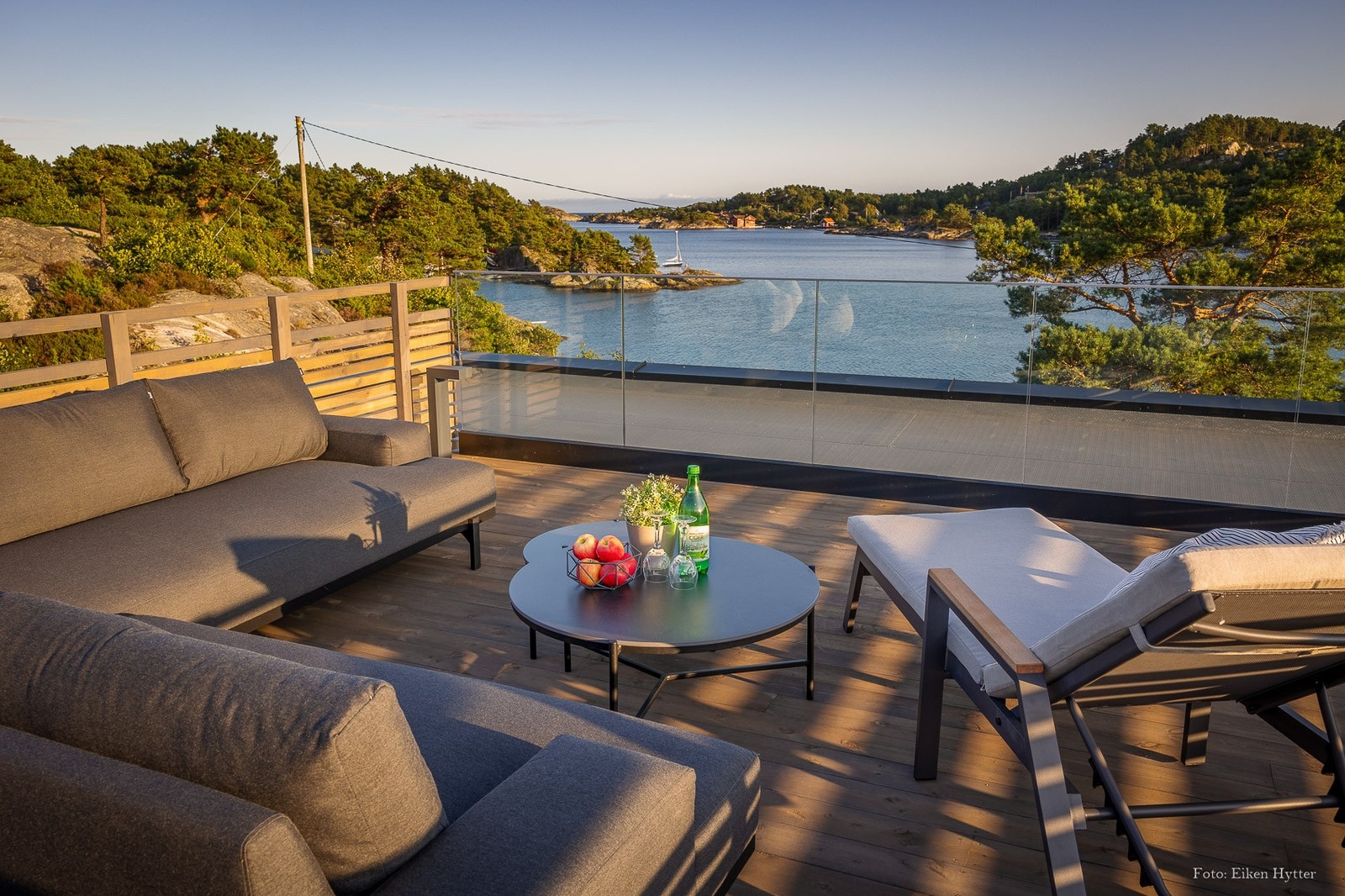 Havutsikt fra takterreasse Galleribilde