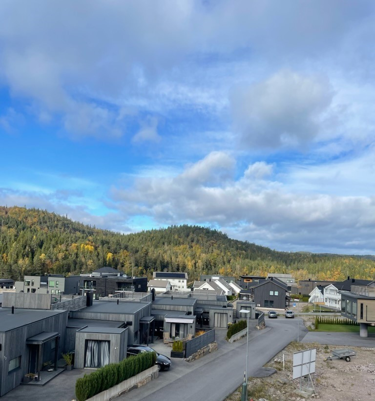 Utsikt fra terrasse