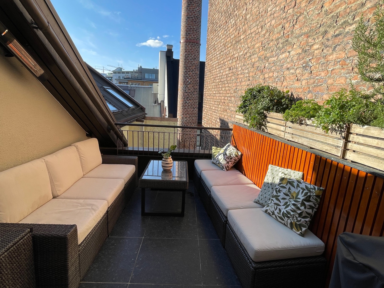 Takterrasse Galleribilde