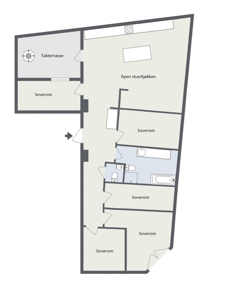 Planløsning Galleribilde