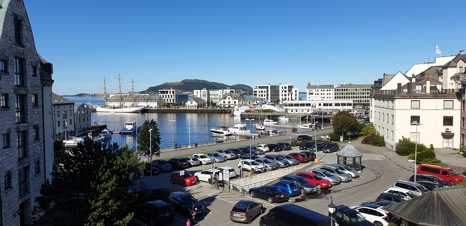 Utsikt fra stue Galleribilde