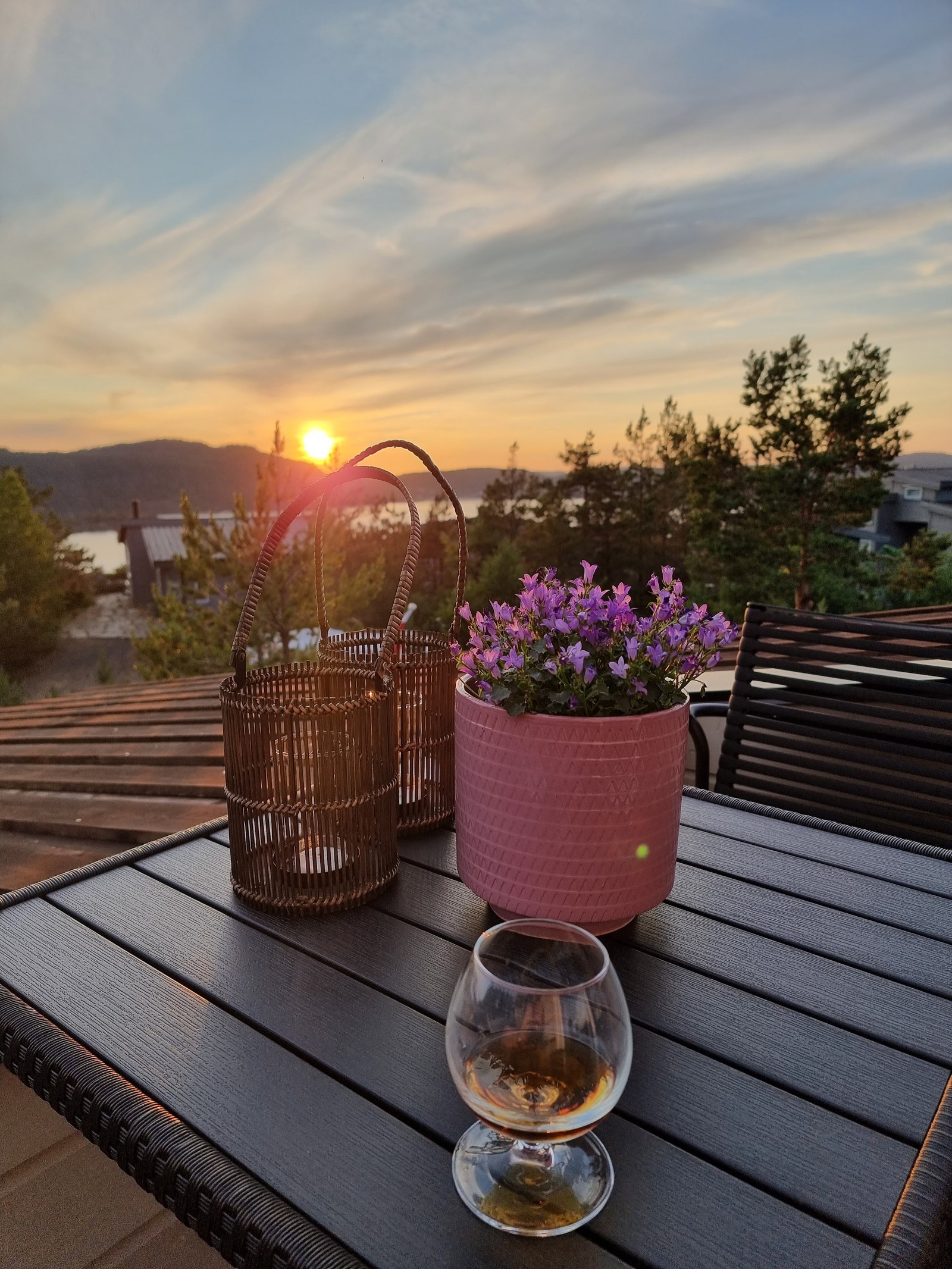 Solnedgang sommeren 2023. Galleribilde