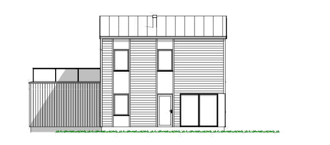 Fasade SørVest Galleribilde