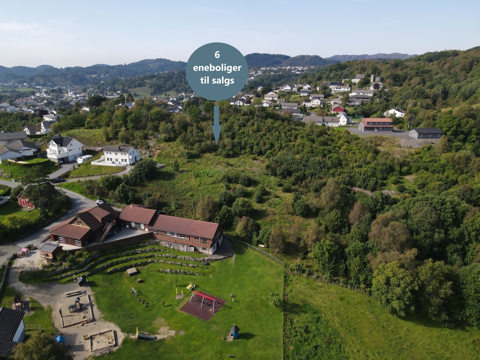 Plassering av boliger i Josefinestien Galleribilde