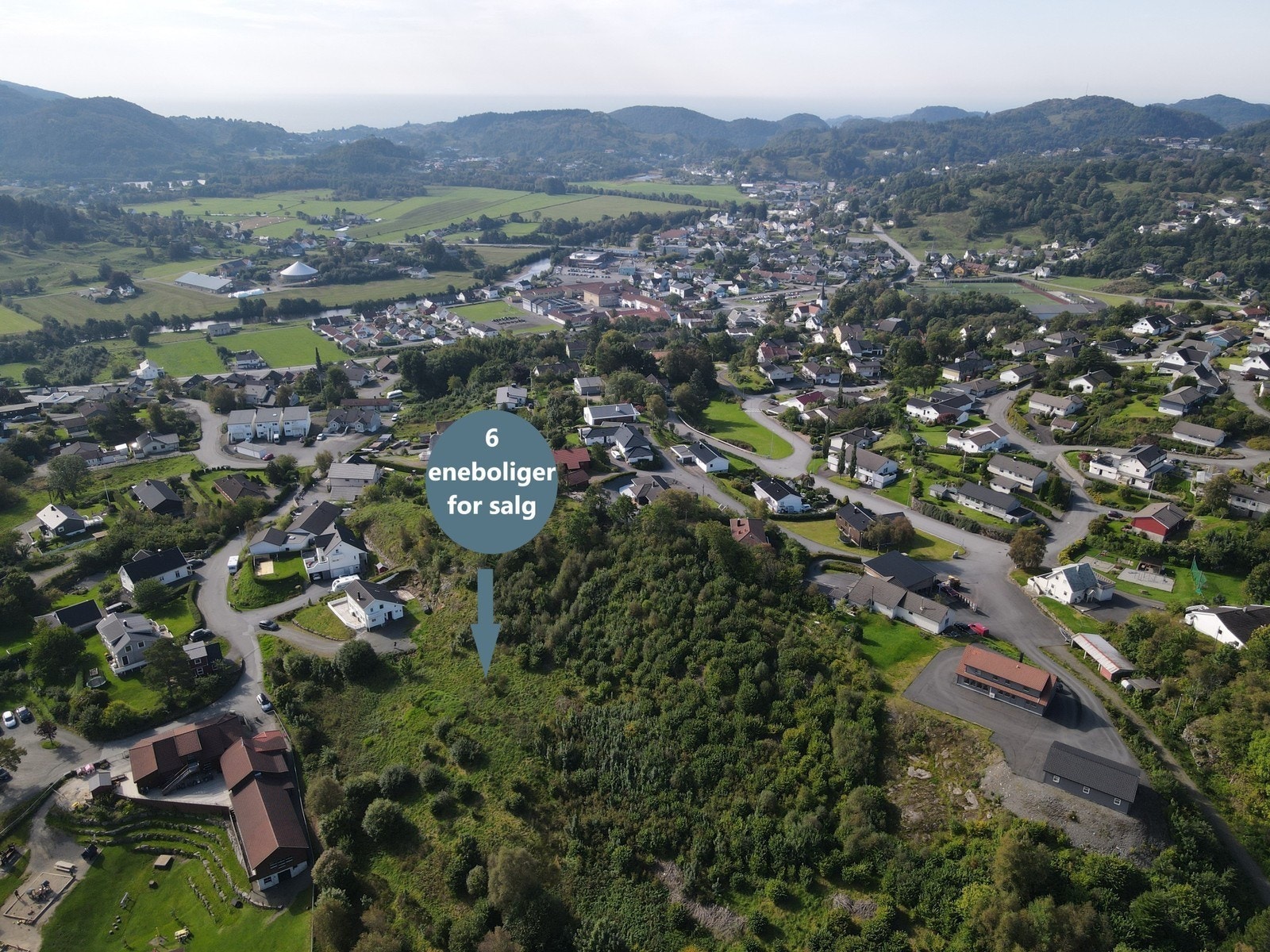 Plassering av boliger i Josefinestien Galleribilde