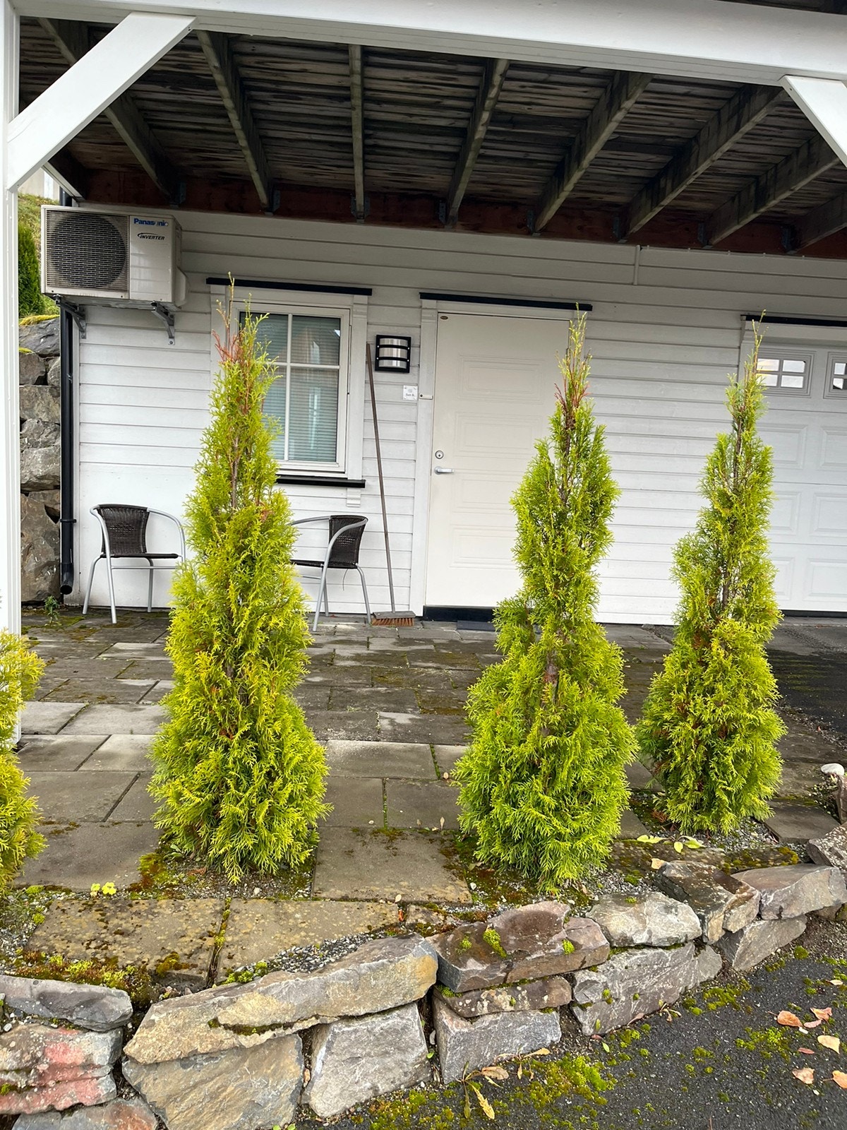 Ute område ved parkering Galleribilde