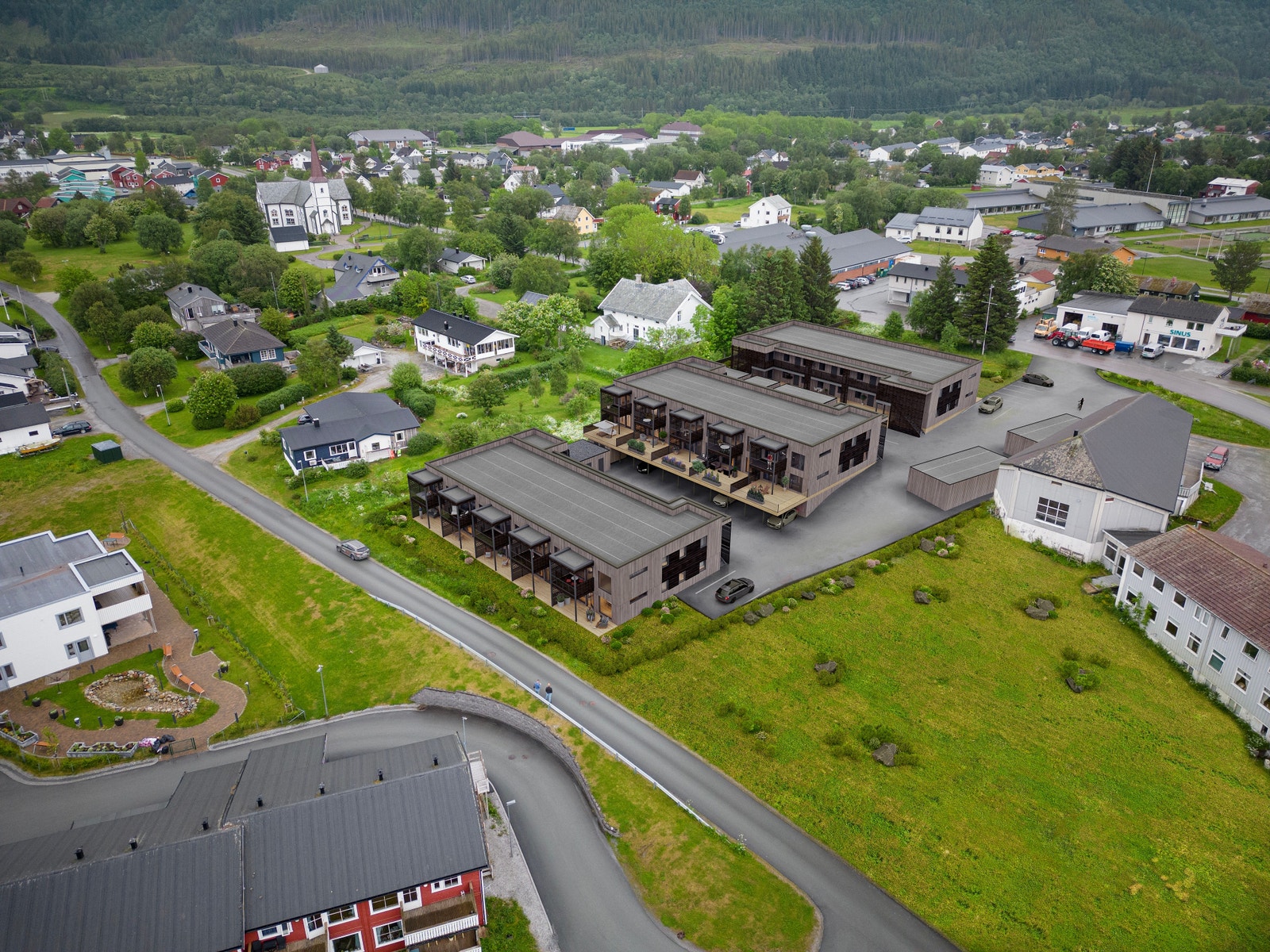 Utsikt fra havna Galleribilde