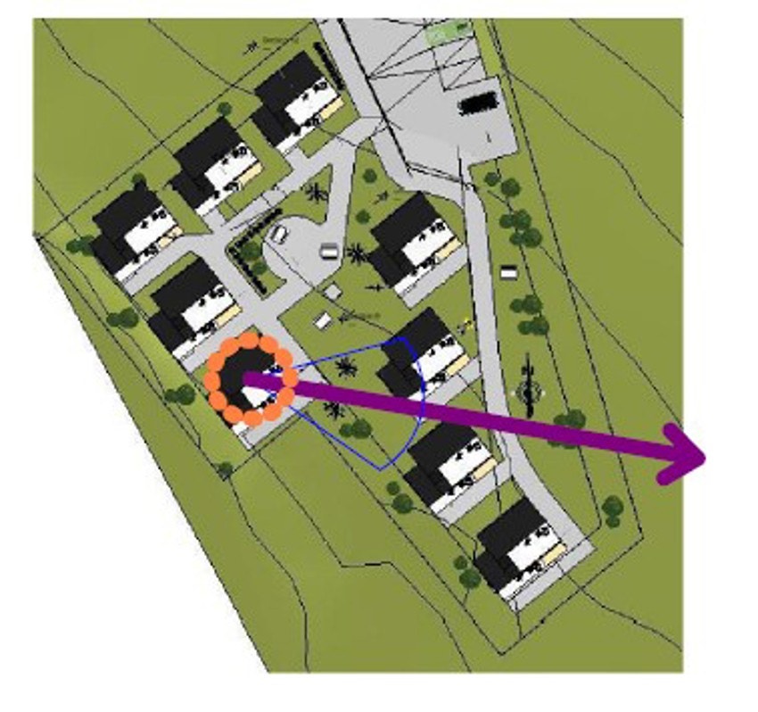 Utsikt hus 5 Galleribilde