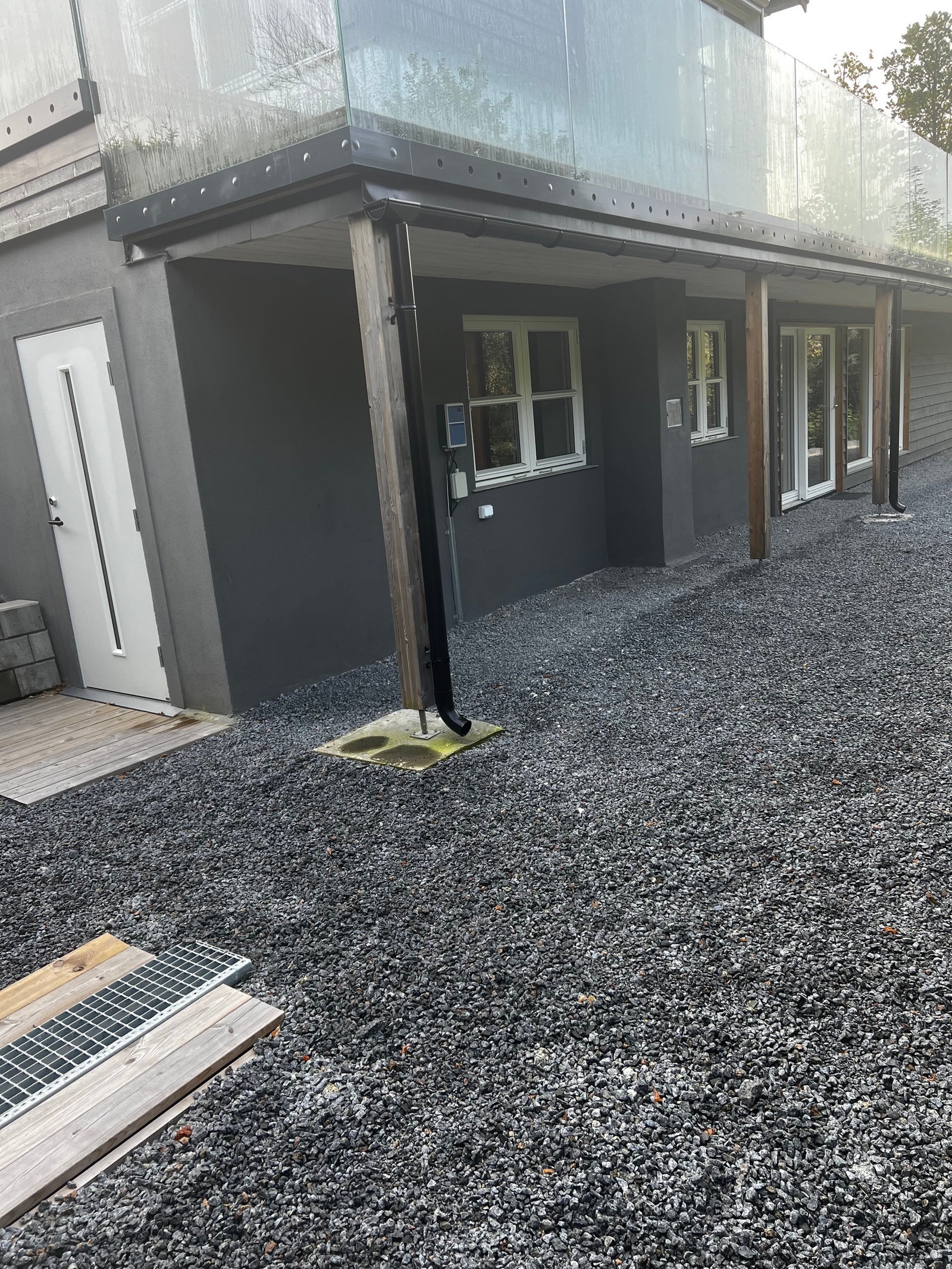 Usjenert uteområde Galleribilde