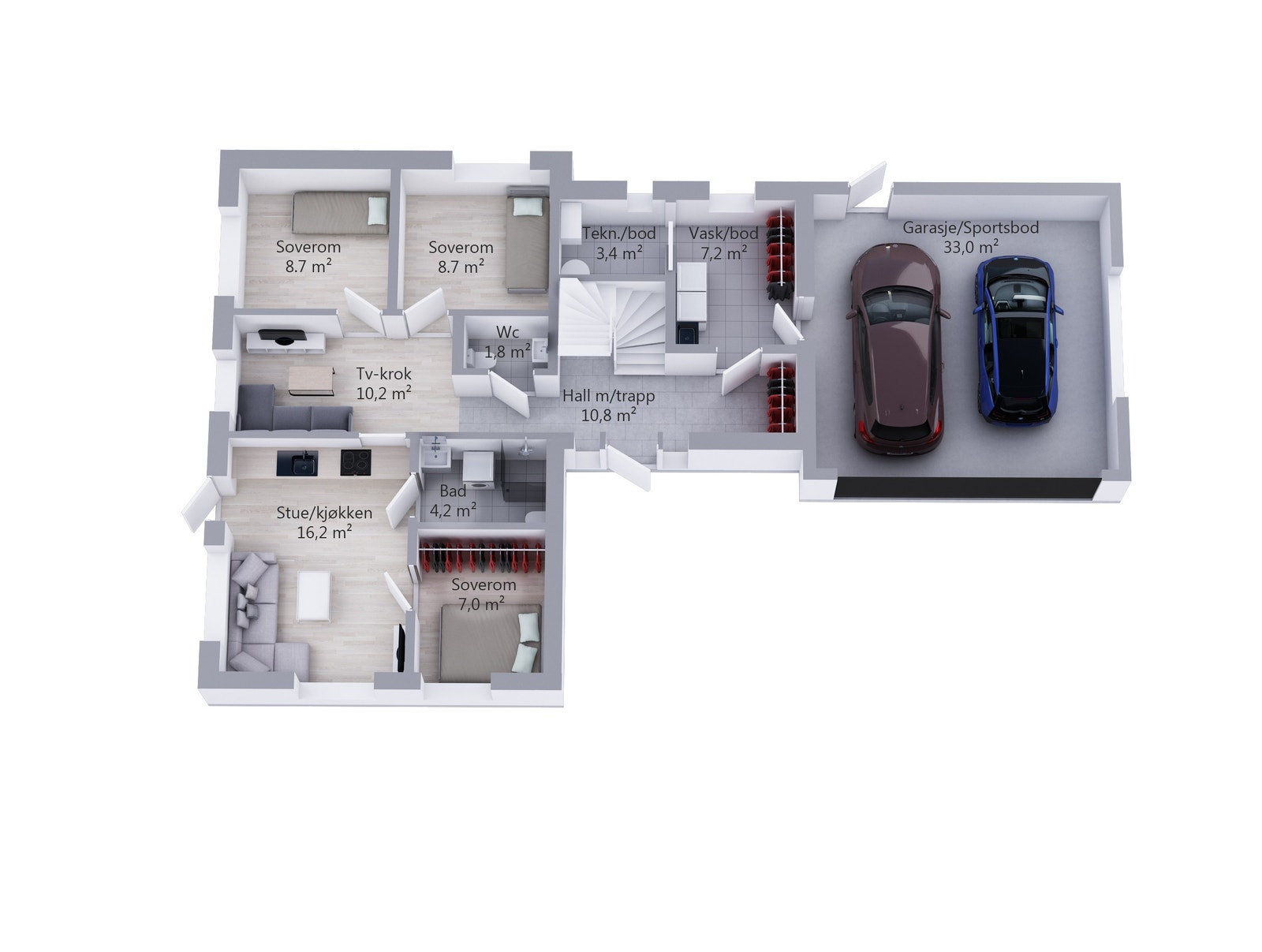 1. etasje Galleribilde