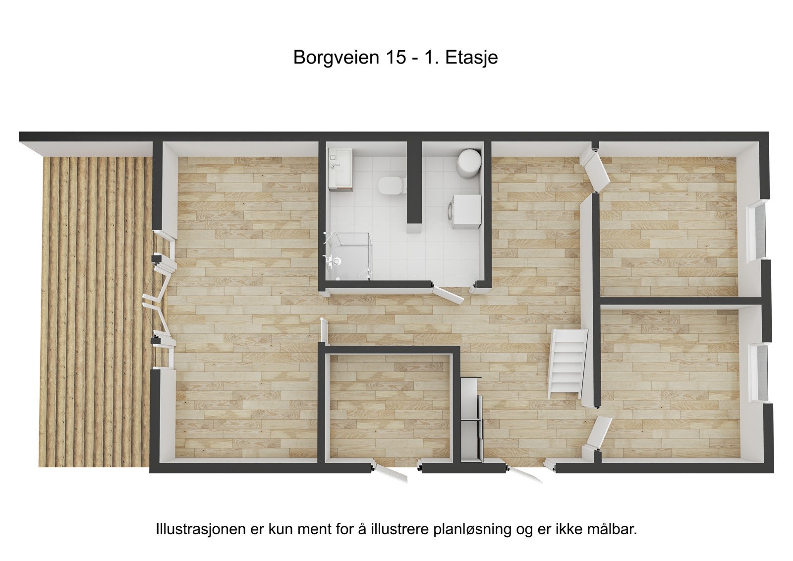 Borgveien 15 D, 1. Etasje Galleribilde