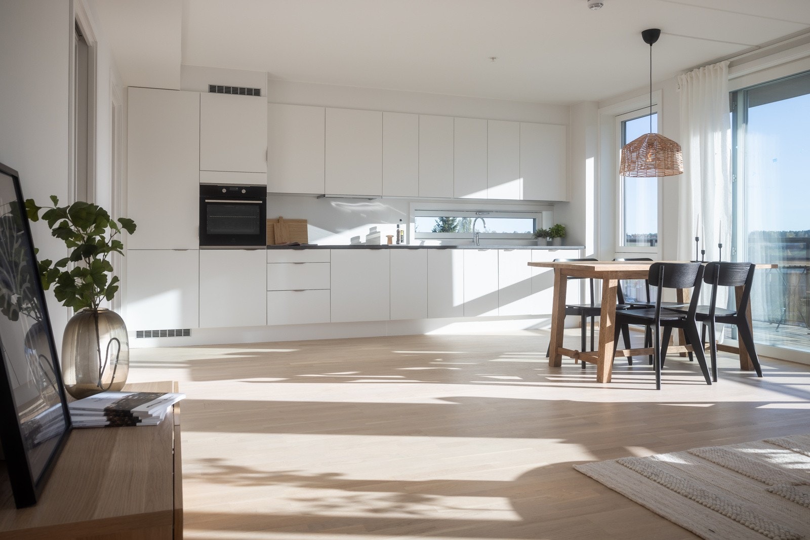 Velkommen til Brekketunet. Bilde fra leiliget E4028. Galleribilde