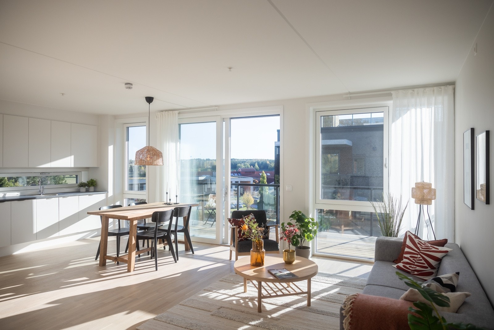 Velkommen til Brekketunet. Bilde fra leiliget E4028. Galleribilde