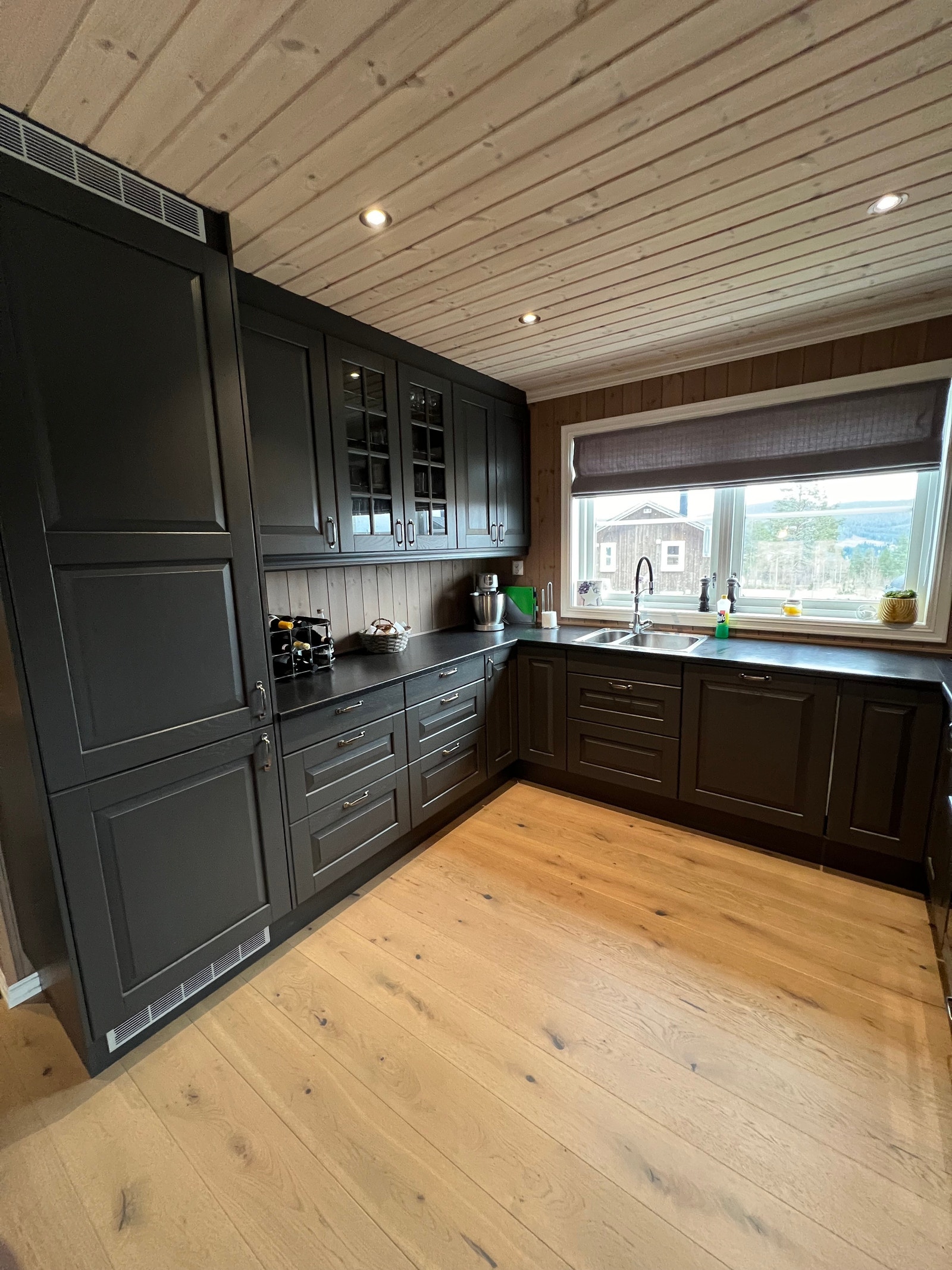 Godt utstyrt kjøkken (venstre side) Galleribilde