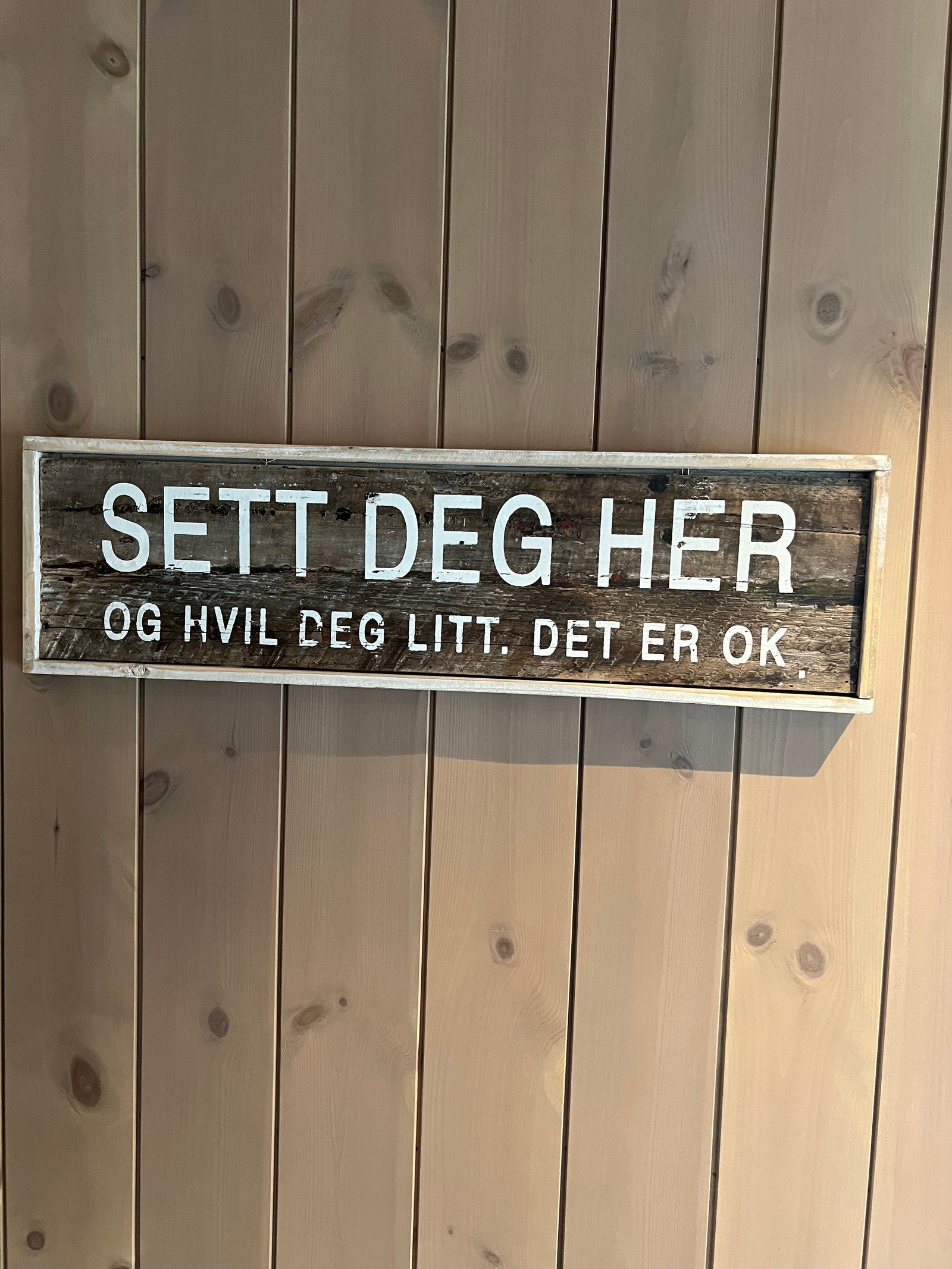 Her er det bare å nyte livet Galleribilde