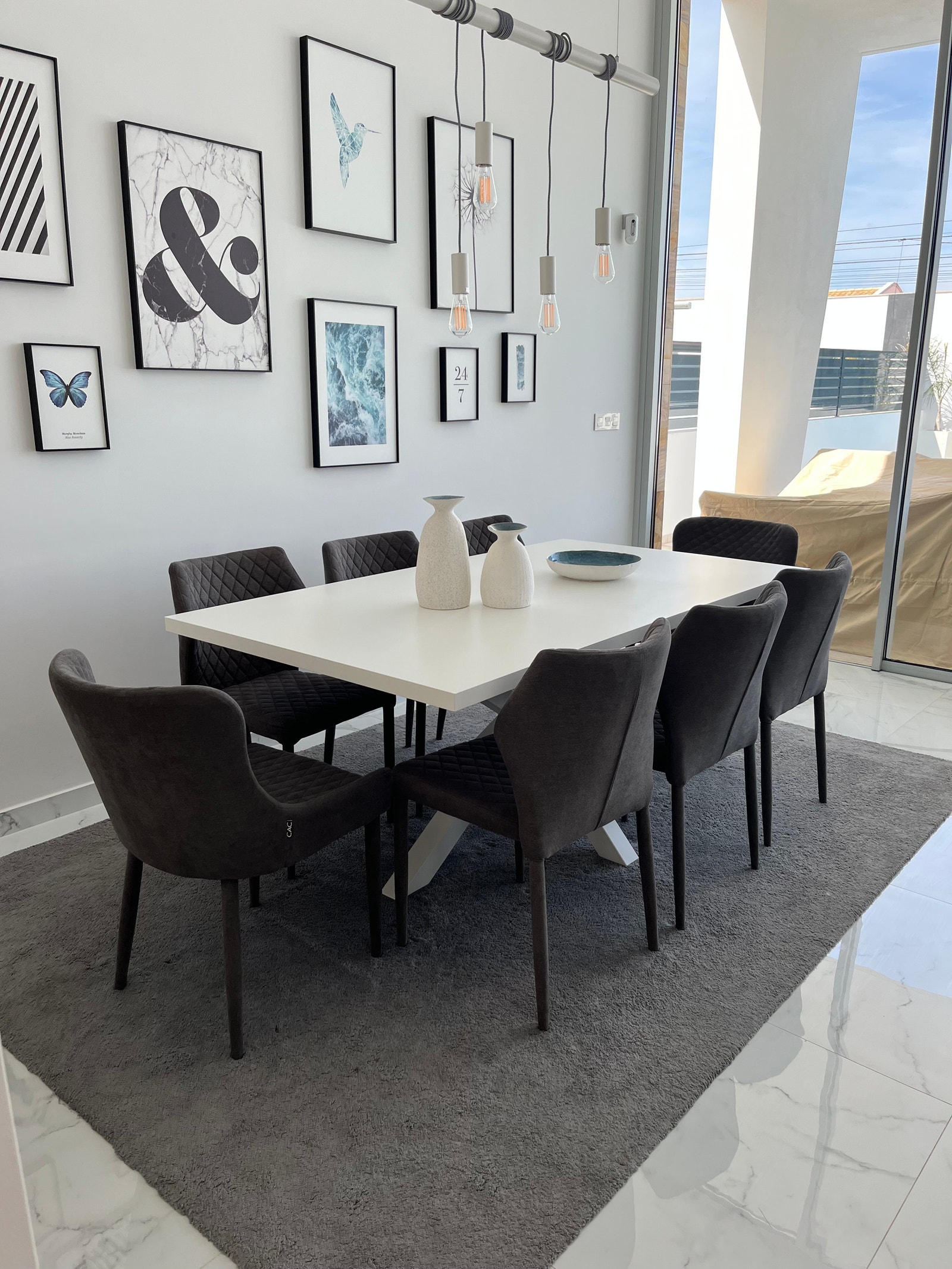 Spise stue 8 plasser Galleribilde