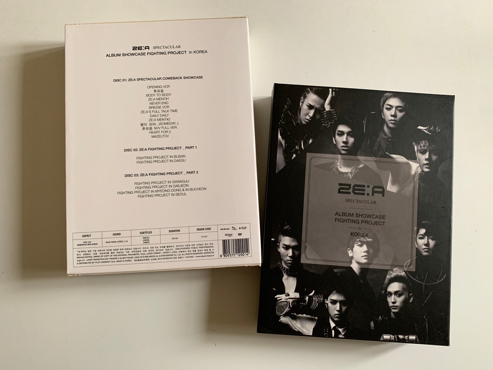 Spectacular Album Showcase Fighting Project Korea [DVD]｜CD・DVD 