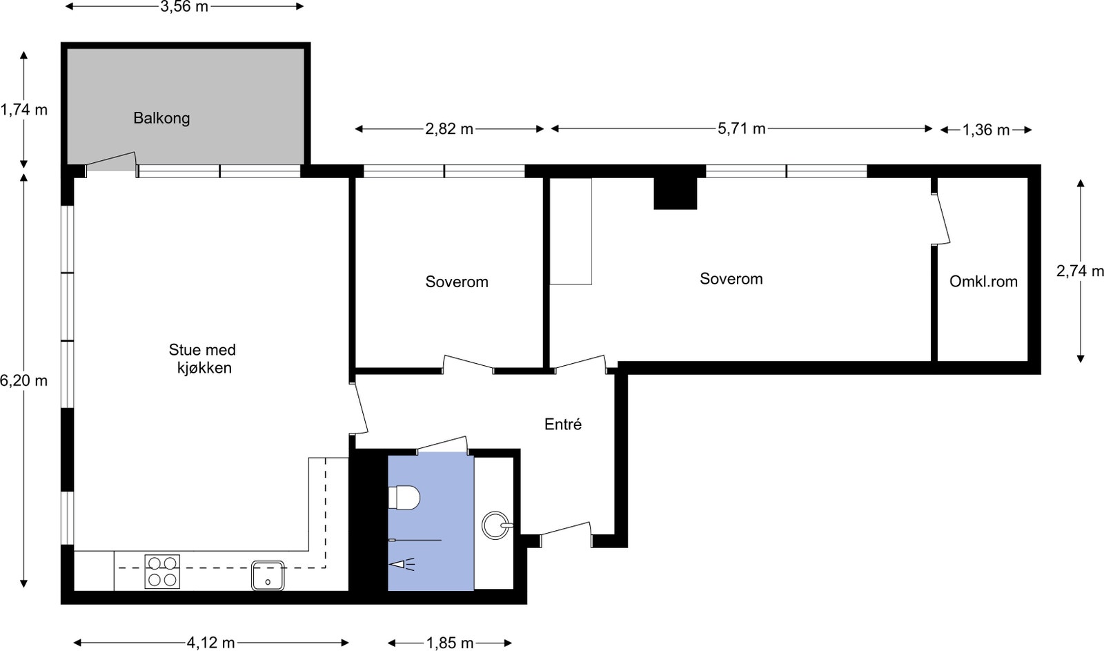 Planløsning Galleribilde