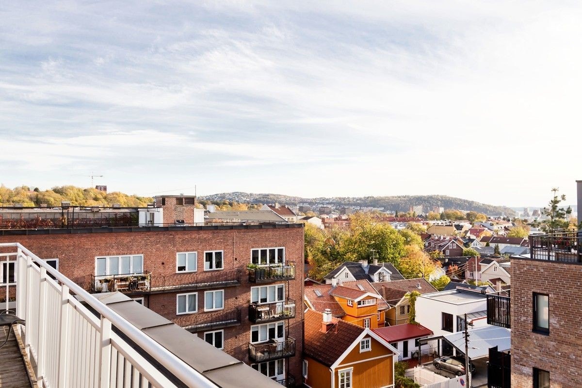 Takterrasse 360 utsikt Galleribilde