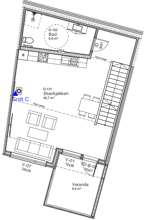 1. etg. Galleribilde