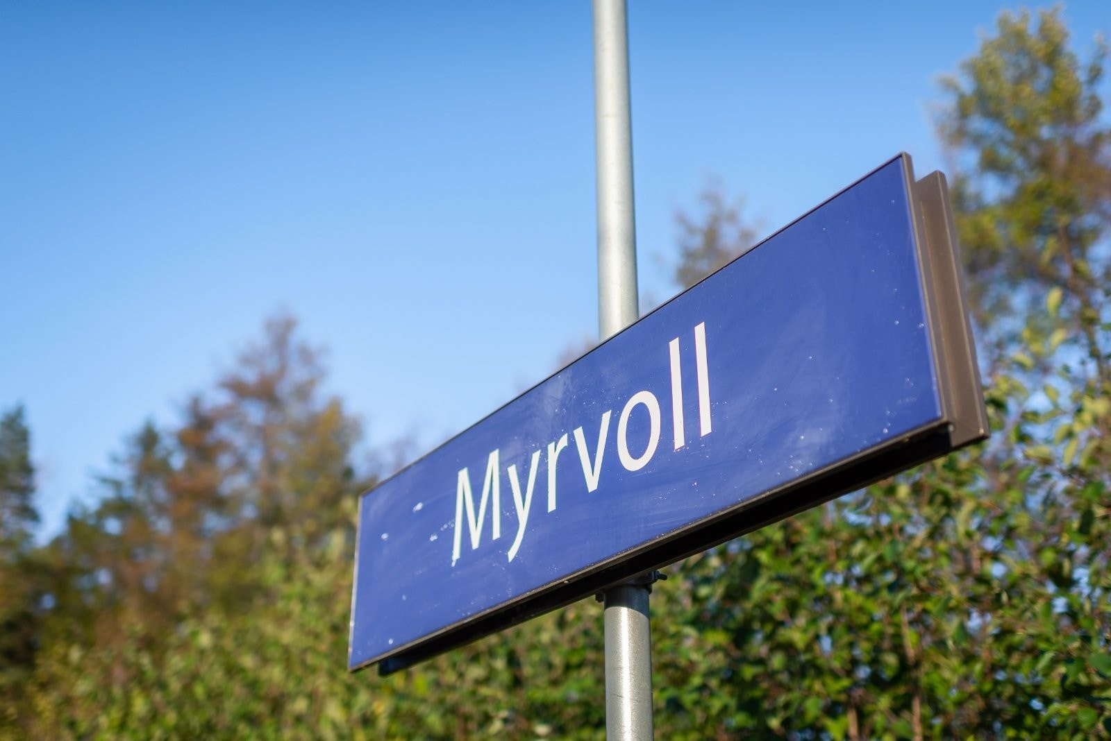 Myrvoll Stasjon - tog hvert 15. min til Oslo S Galleribilde