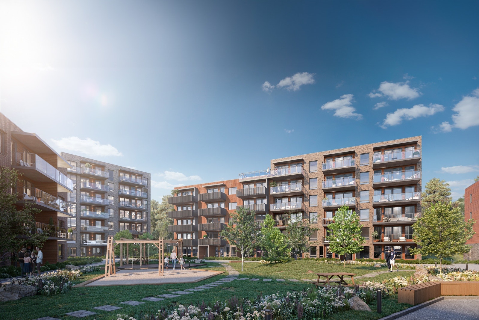 Nå selger vi enda flere leiligheter i hus 20 på Myrvoll Stasjon - Besøk oss på visning! Galleribilde