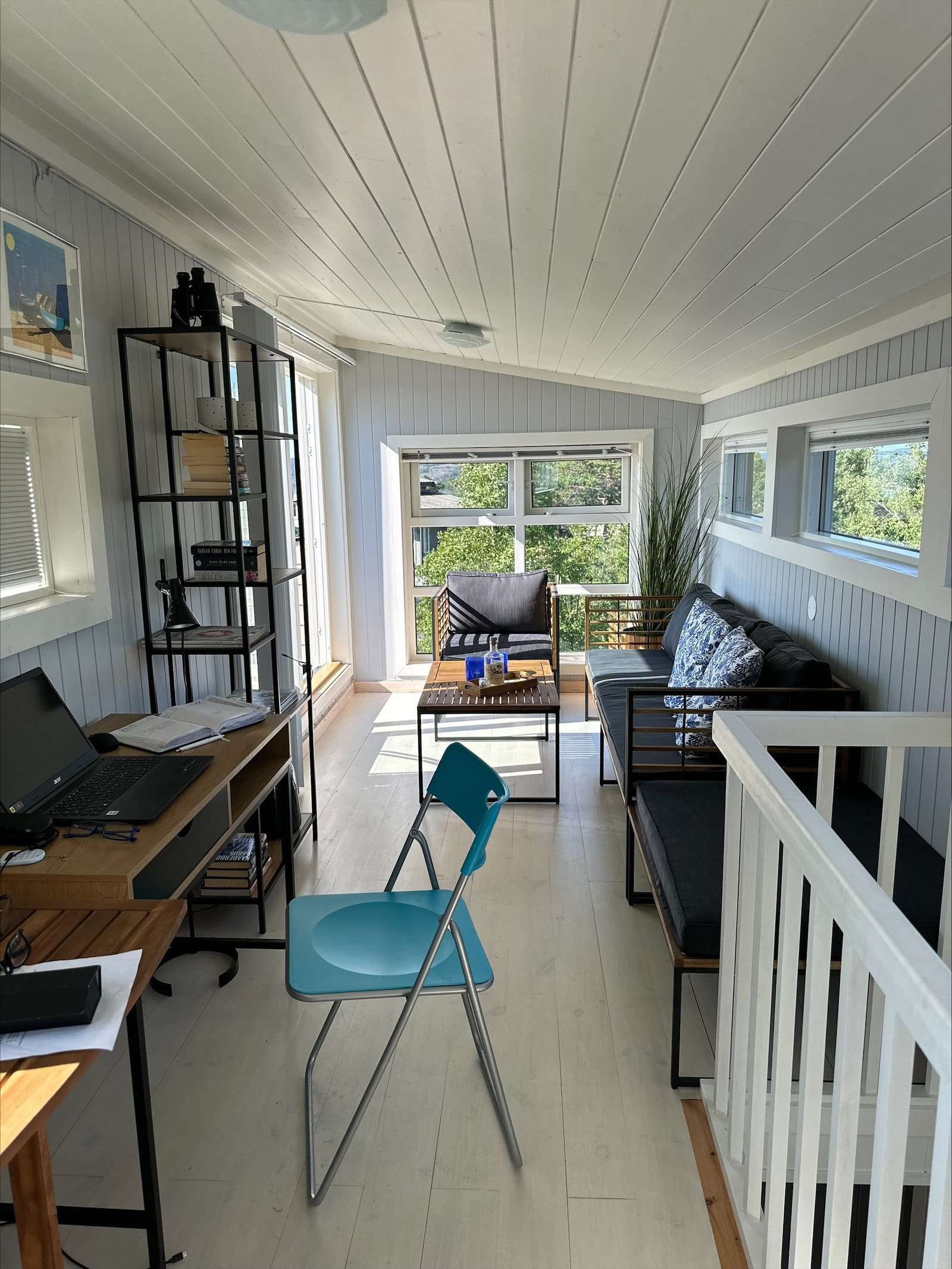 Fra hemsen med utgang til veranda Galleribilde