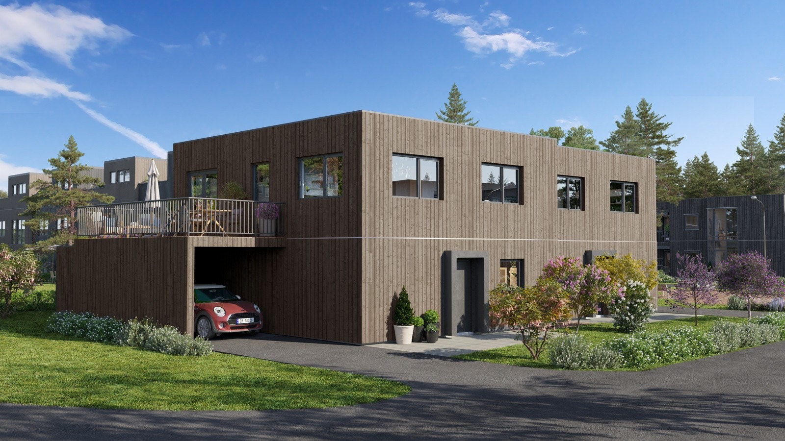 Grevletunet 18 (venstre) og Grevletunet 16 (høyre) Galleribilde