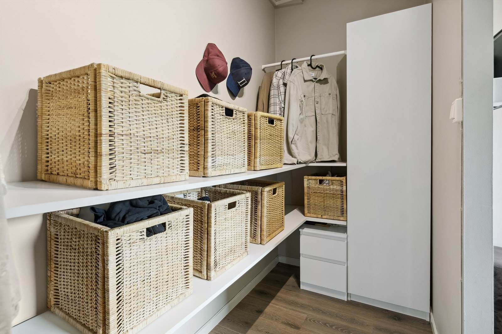 Her det godt av skapplass. Galleribilde