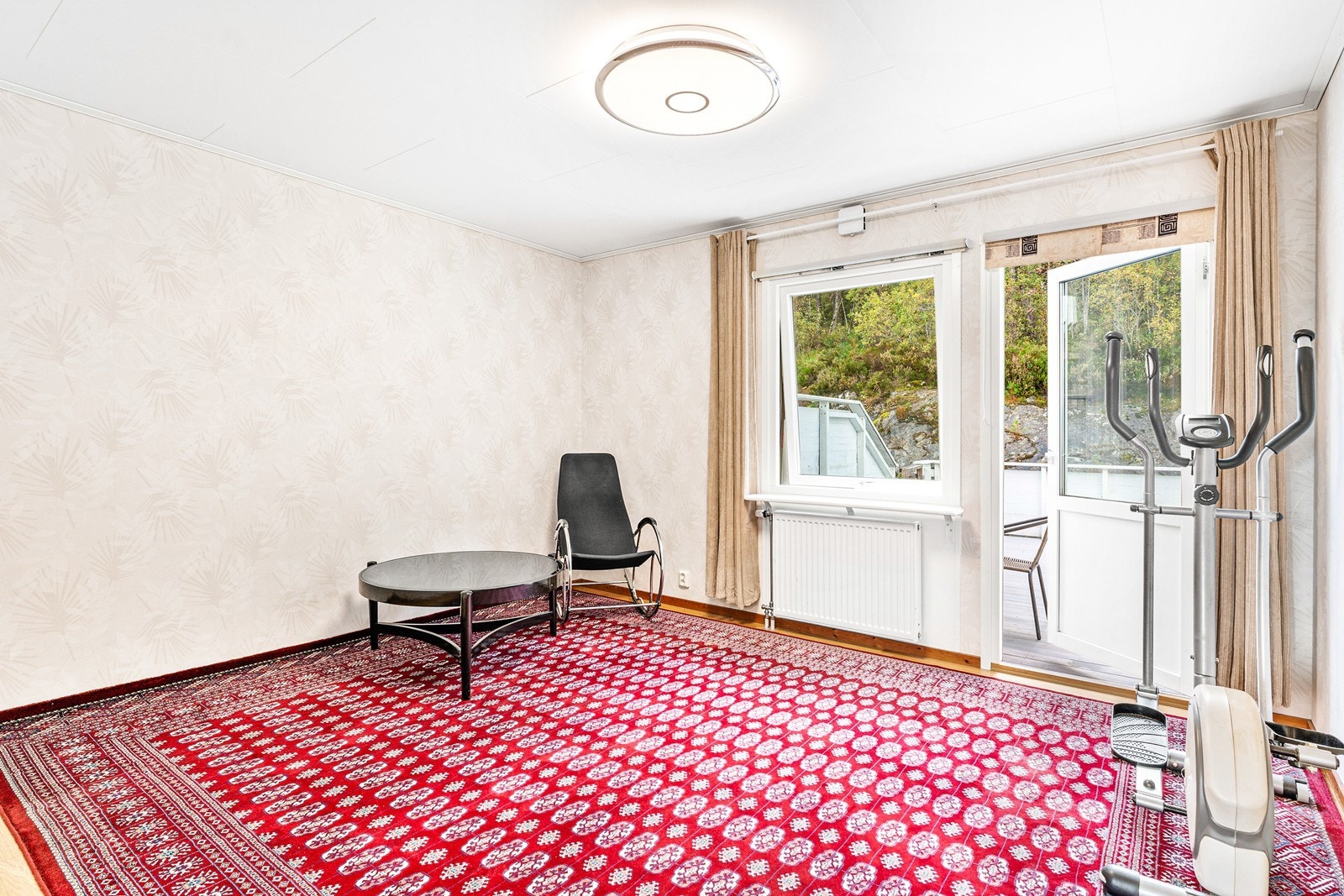 Dette har utgang til den første markterrassen. Galleribilde