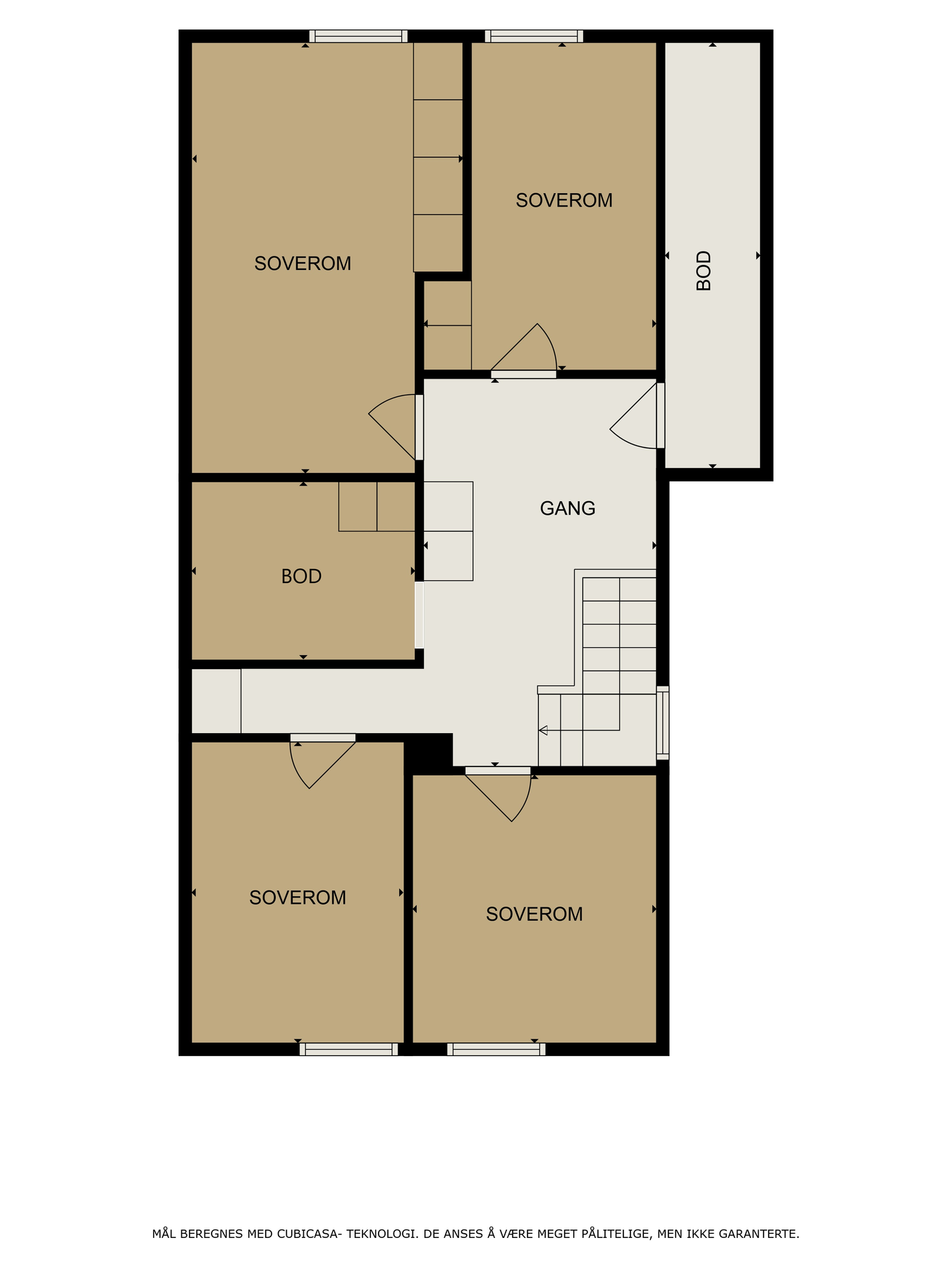 Plankisse loft. Galleribilde